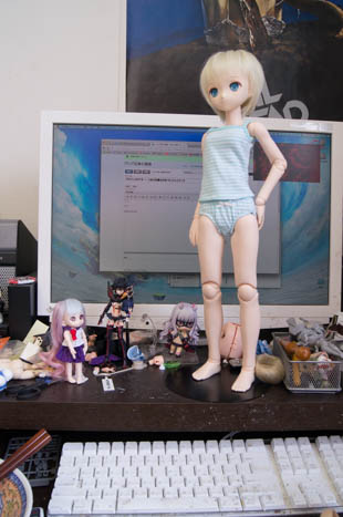 自慢のカオス部屋です