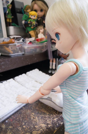 キーボードもきたねえ